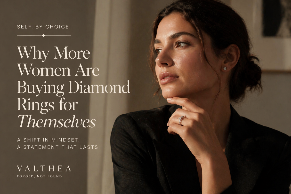 Why More Women Are Buying Diamond Rings for Themselves