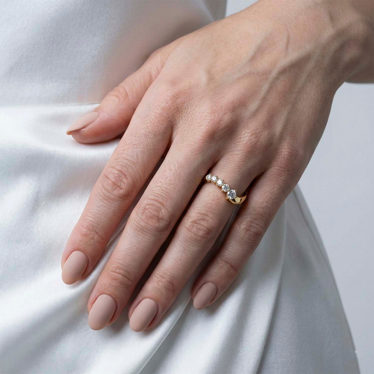 The Apex Band Ring