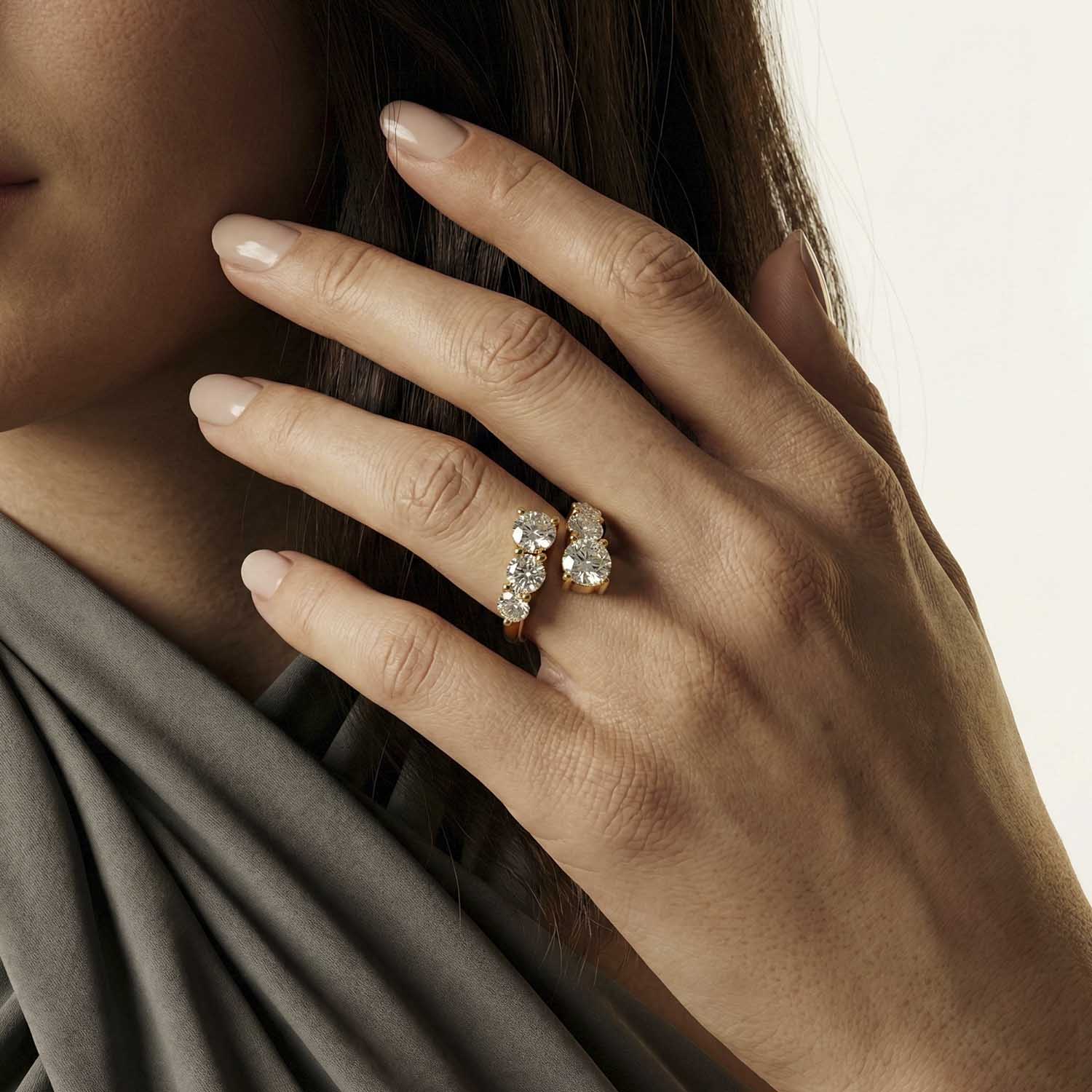 The Fine Cluster Glow Ring