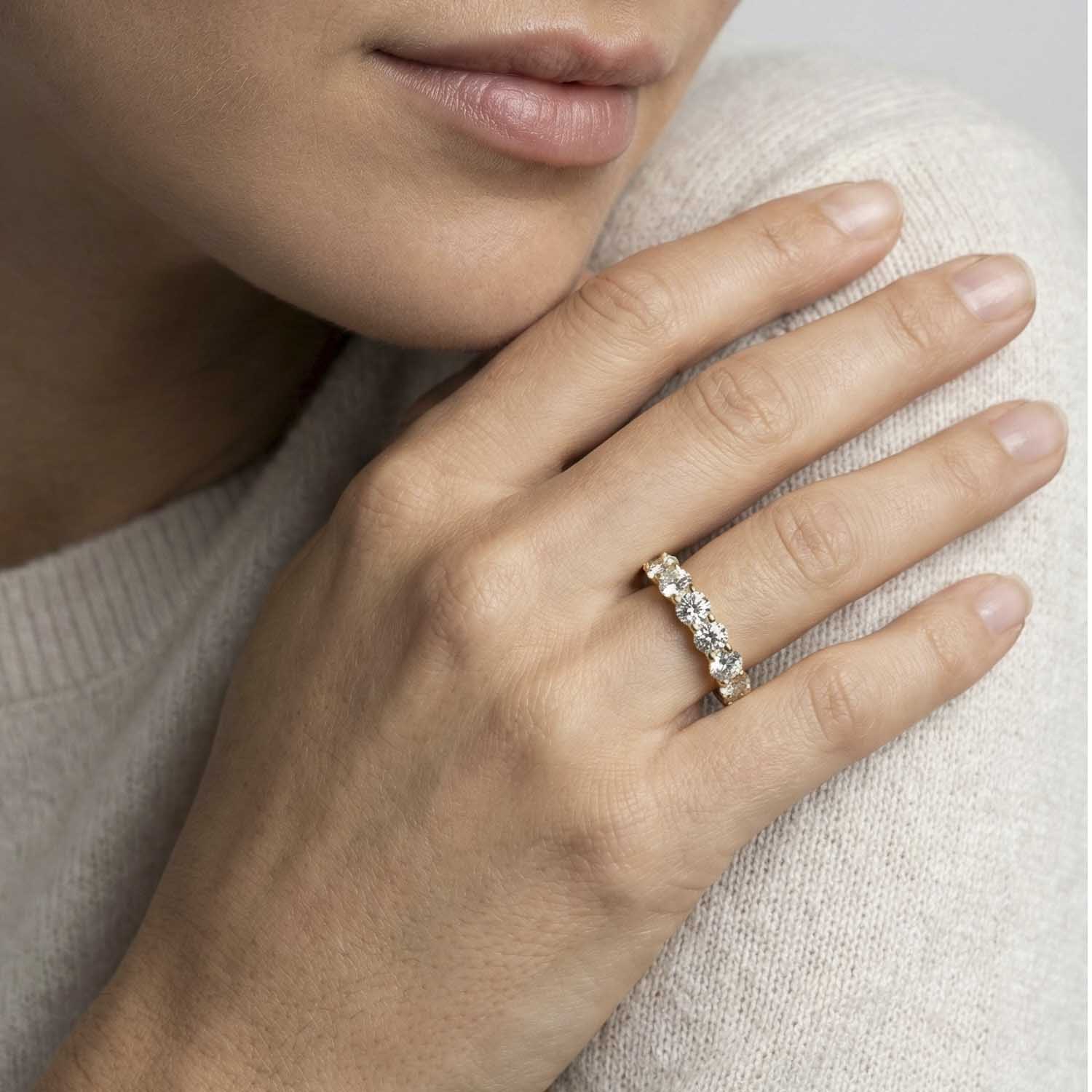 The Classic Prong Eternity Band