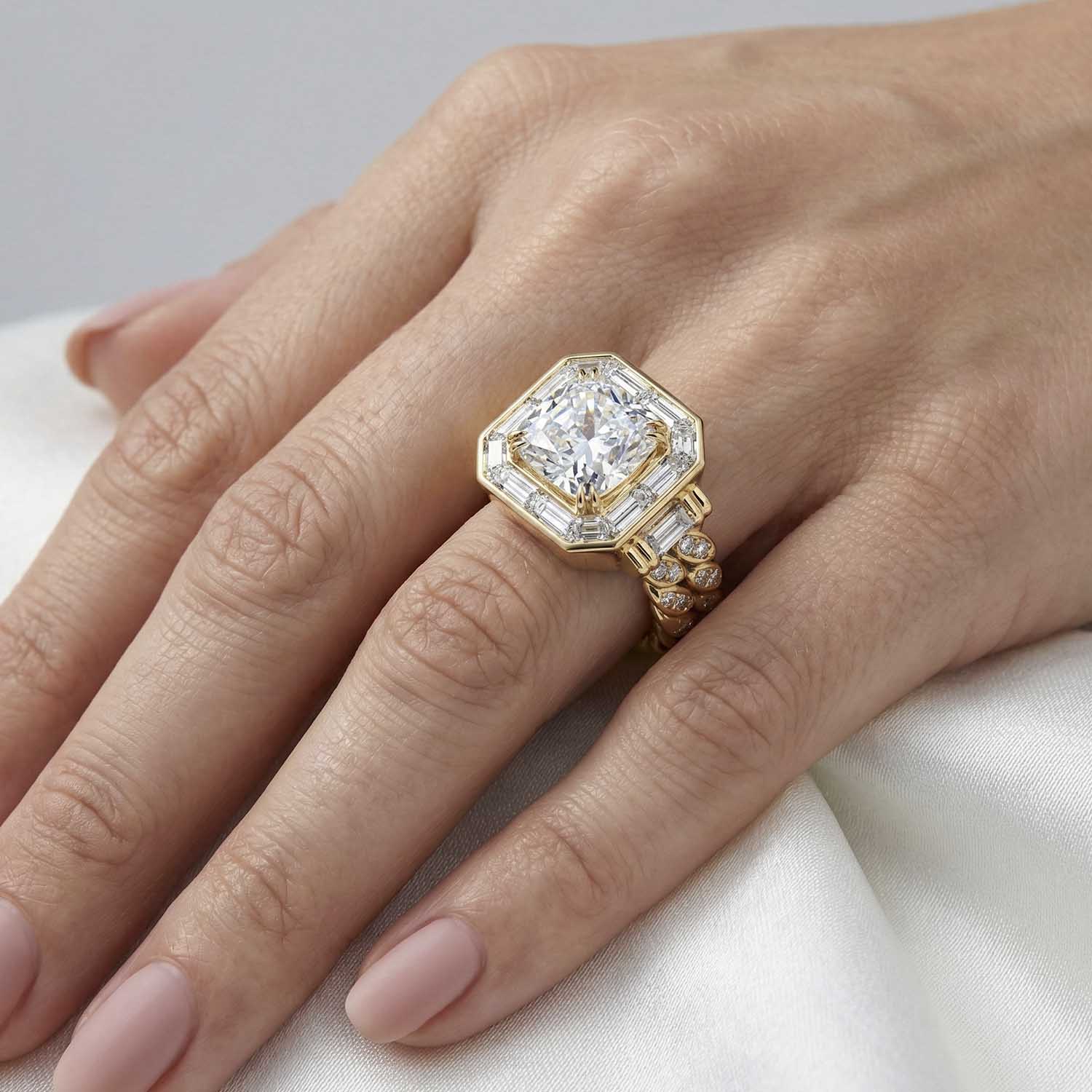The Heritage Shield Bezel Ring