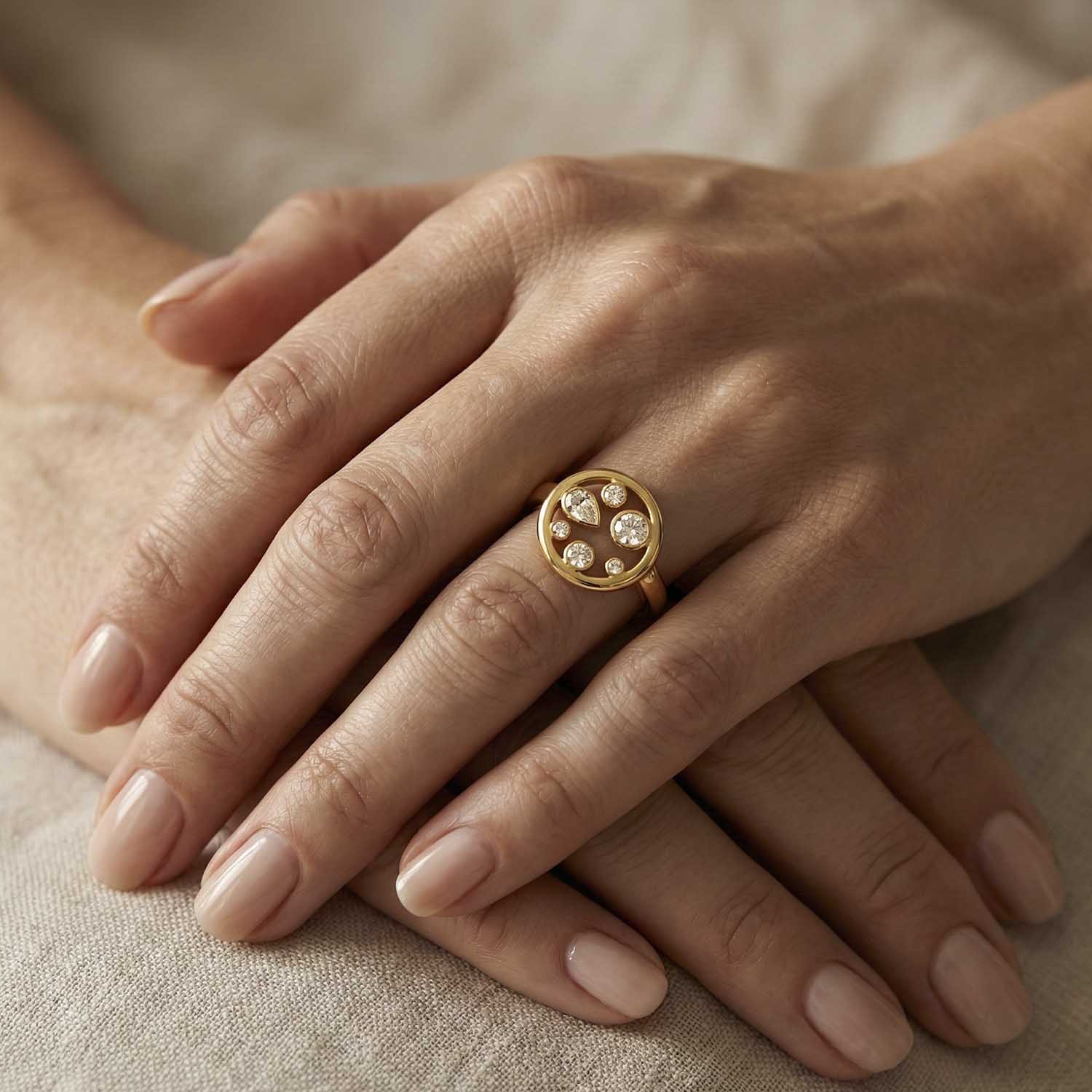 The Capsule Mosaic Ring
