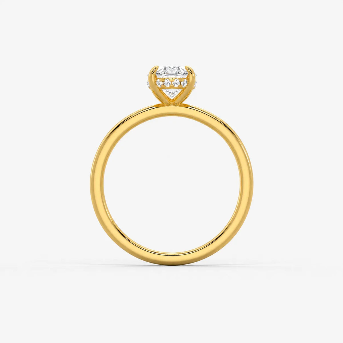 The Elegance Oval Solitaire