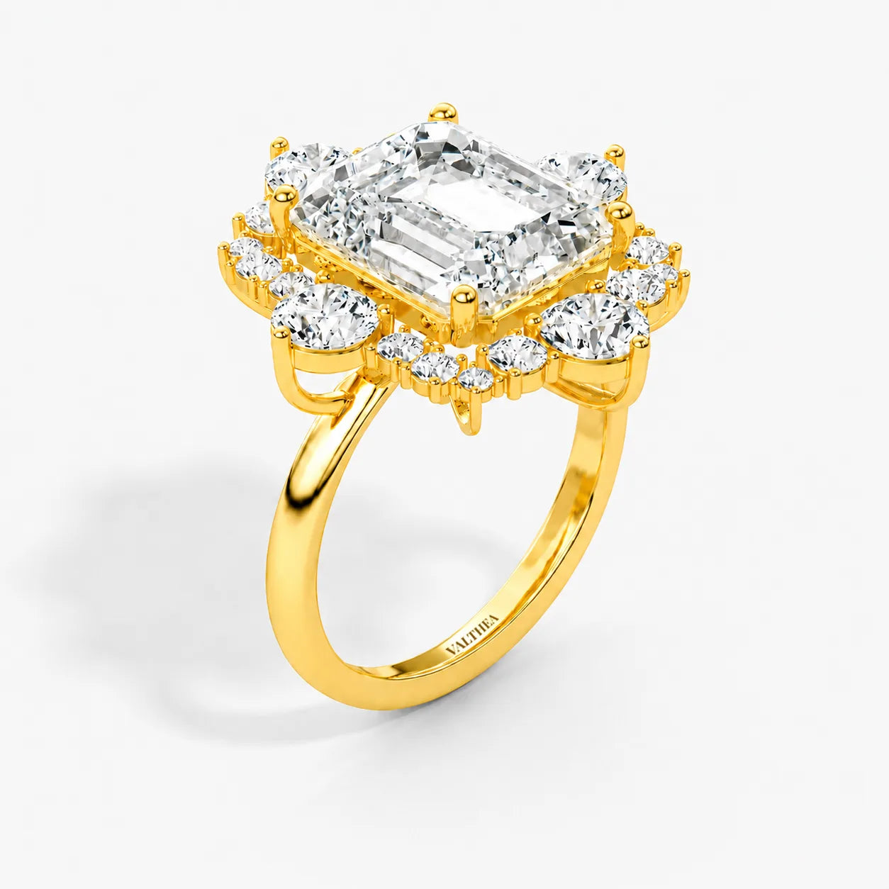 The Stella Halo Ring