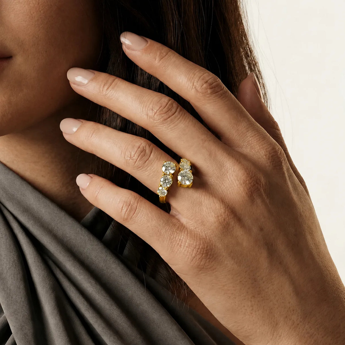 The Fine Cluster Glow Ring