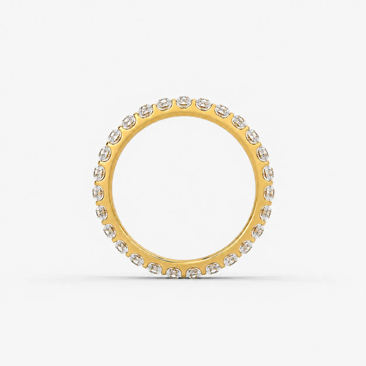 The Bezel Box Eternity Band