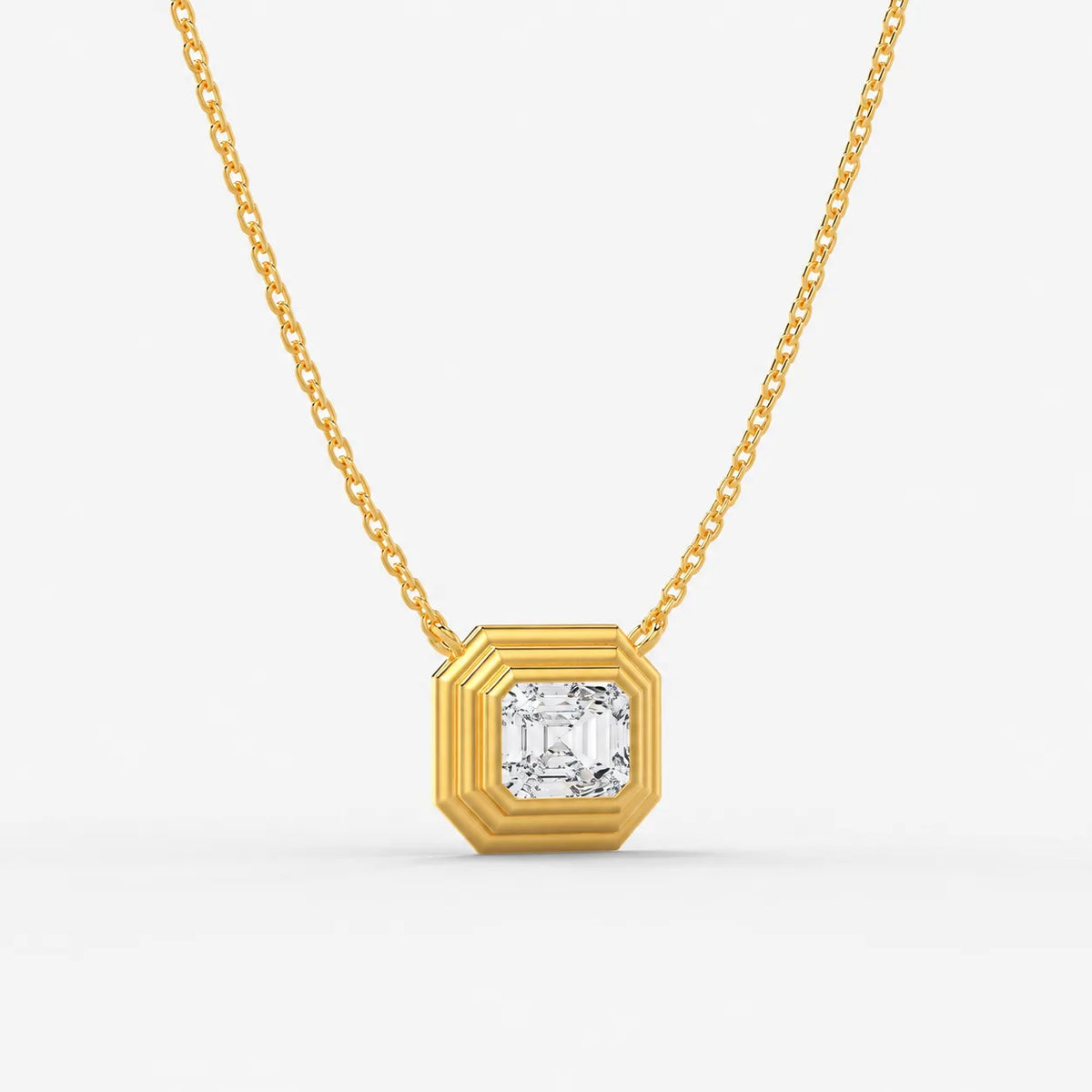 The Architectural Bezel Pendant