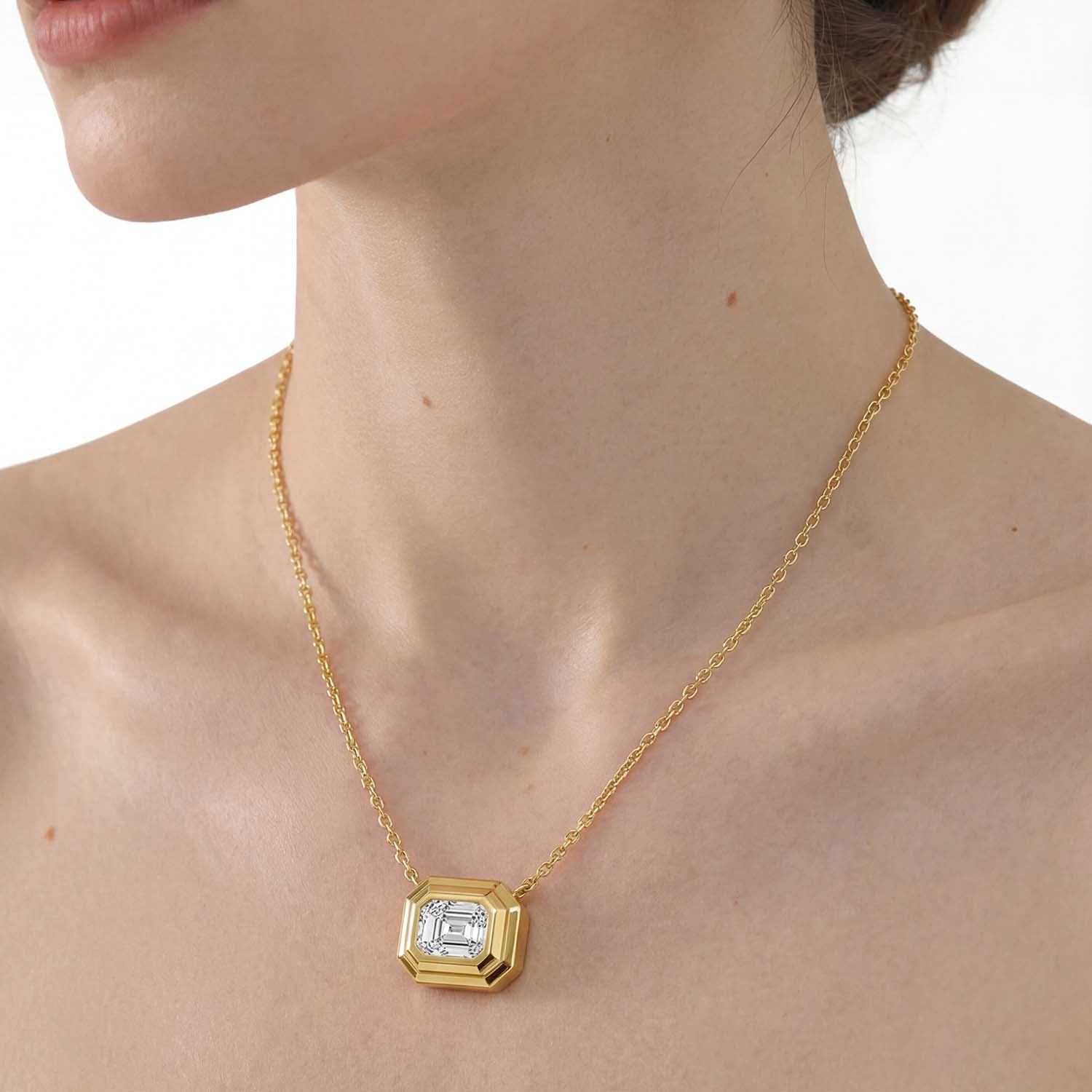 The Architectural Bezel Pendant