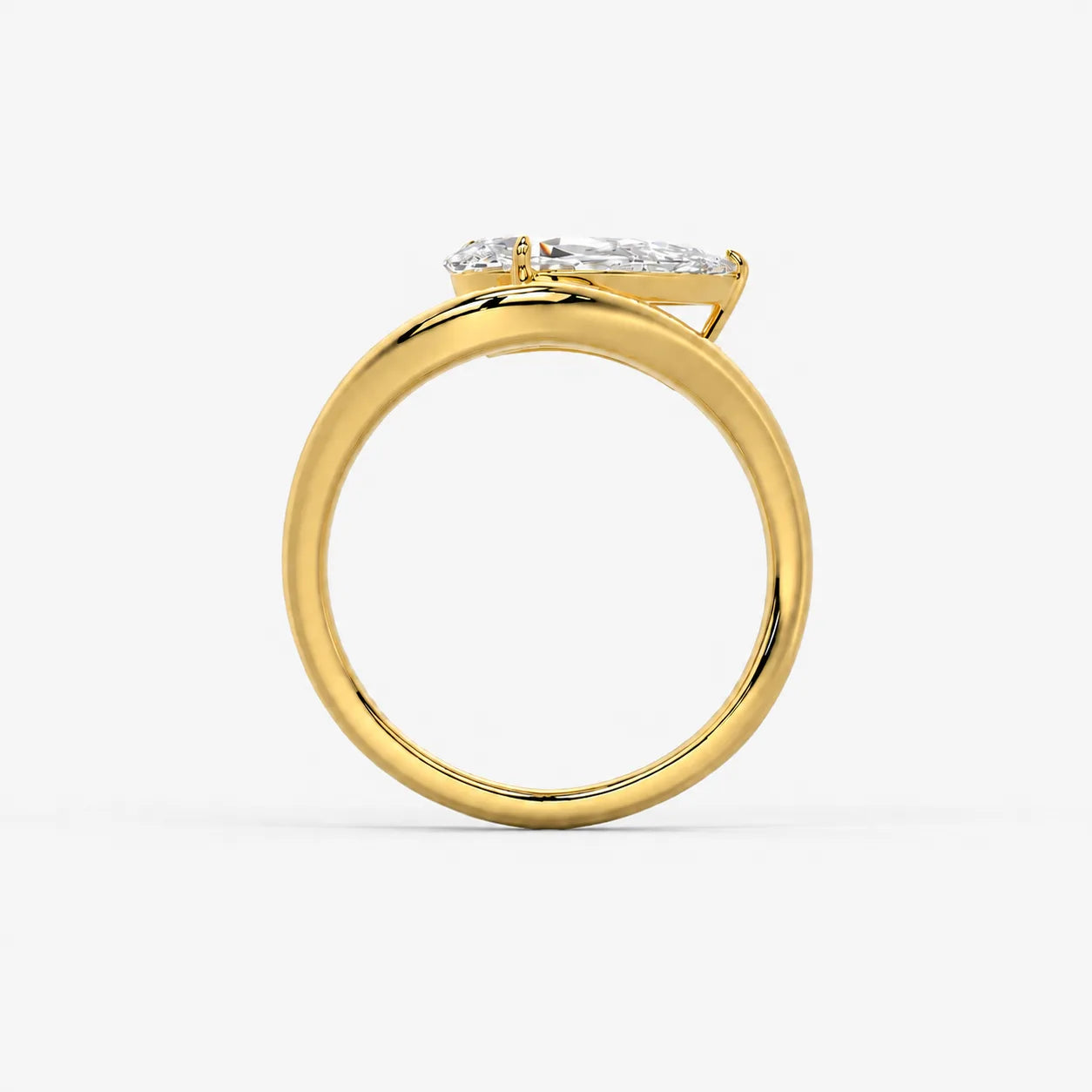 The Sculpted Flow Ring