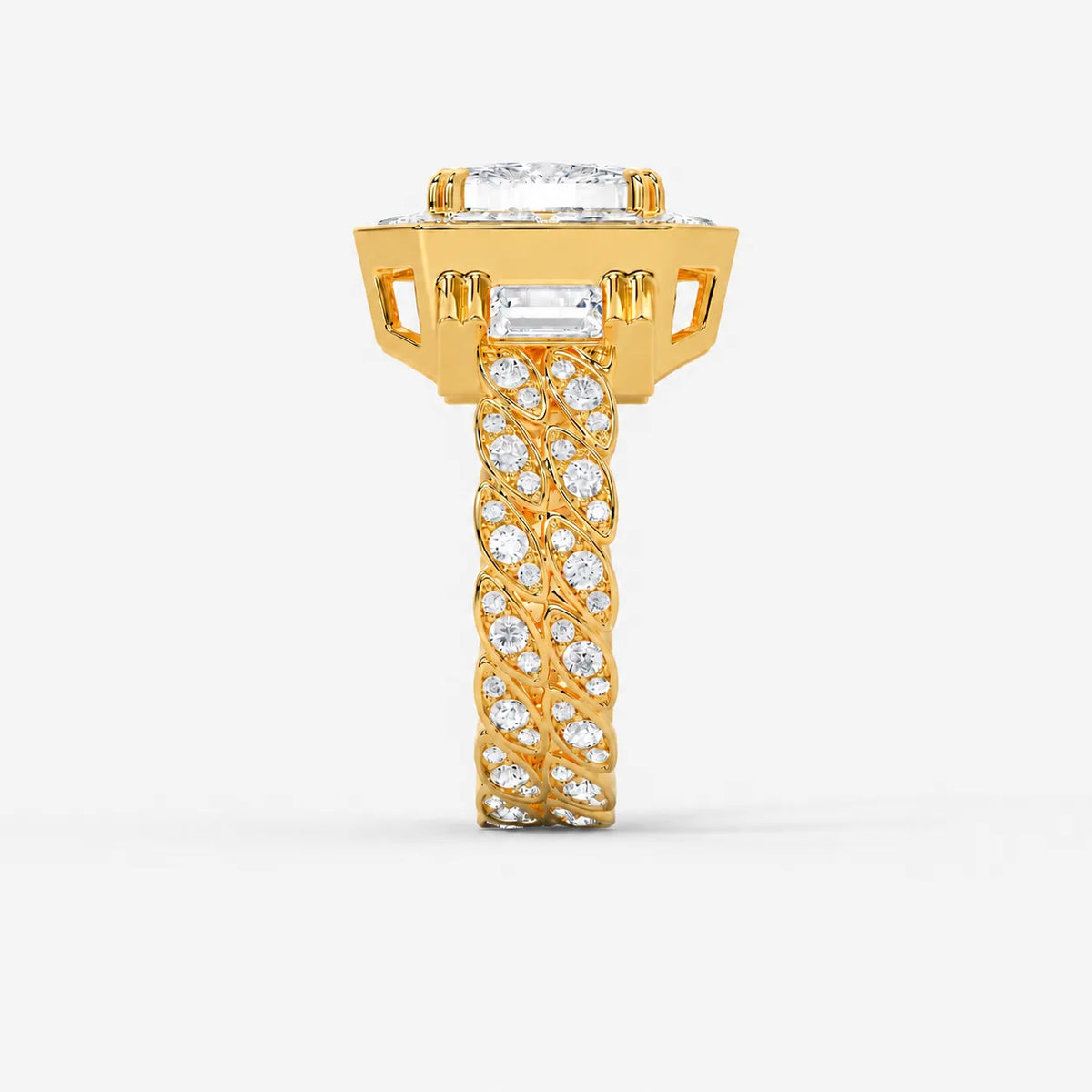 The Heritage Shield Bezel Ring