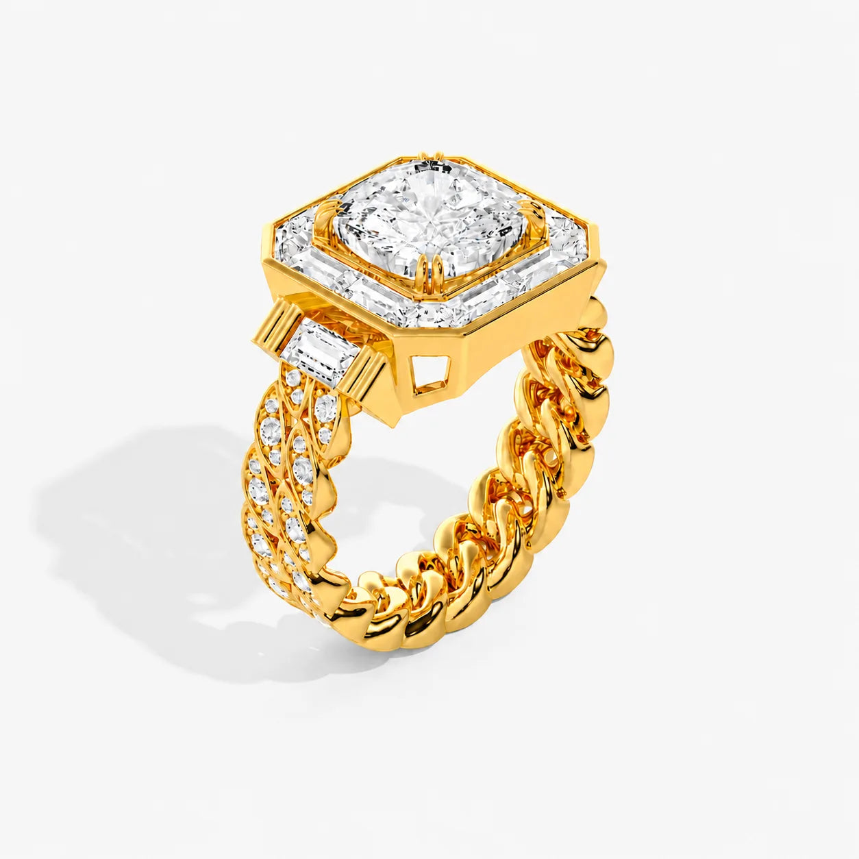 The Heritage Shield Bezel Ring