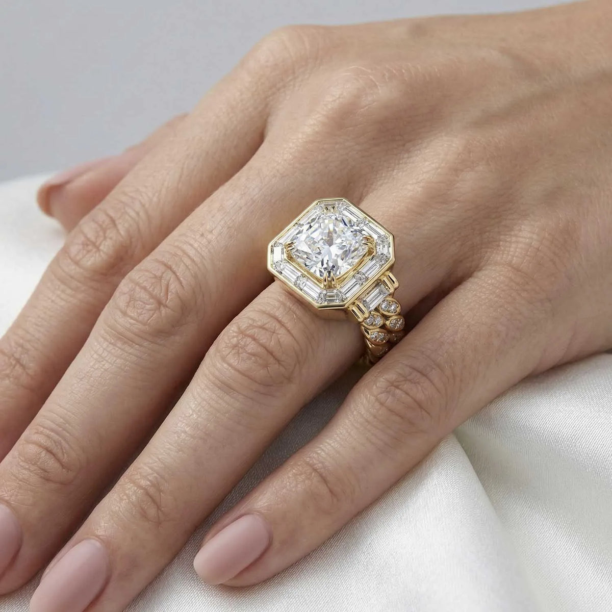 The Heritage Shield Bezel Ring