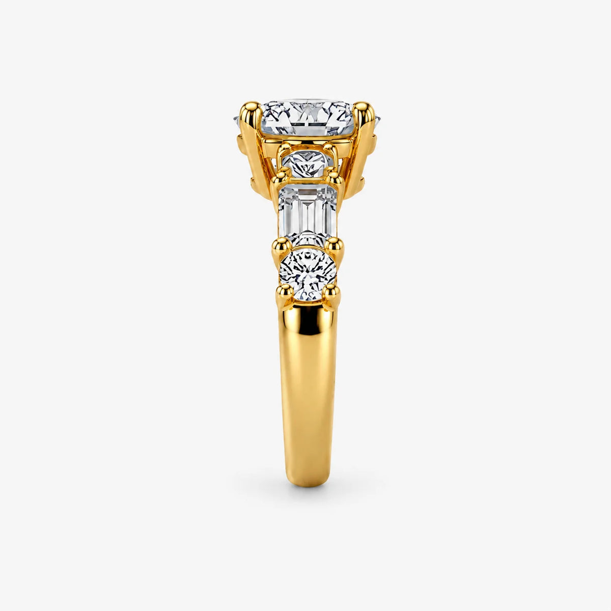 The Lux Ordo Lumiere Open Solitaire Ring