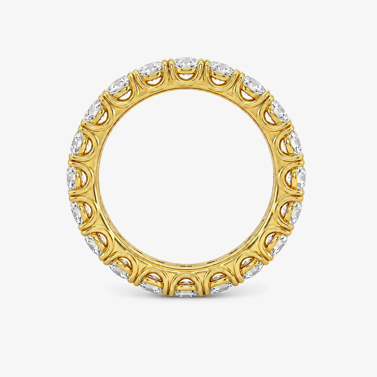 The Cor Lux Ordo Full Pavé Oval Eternity Ring