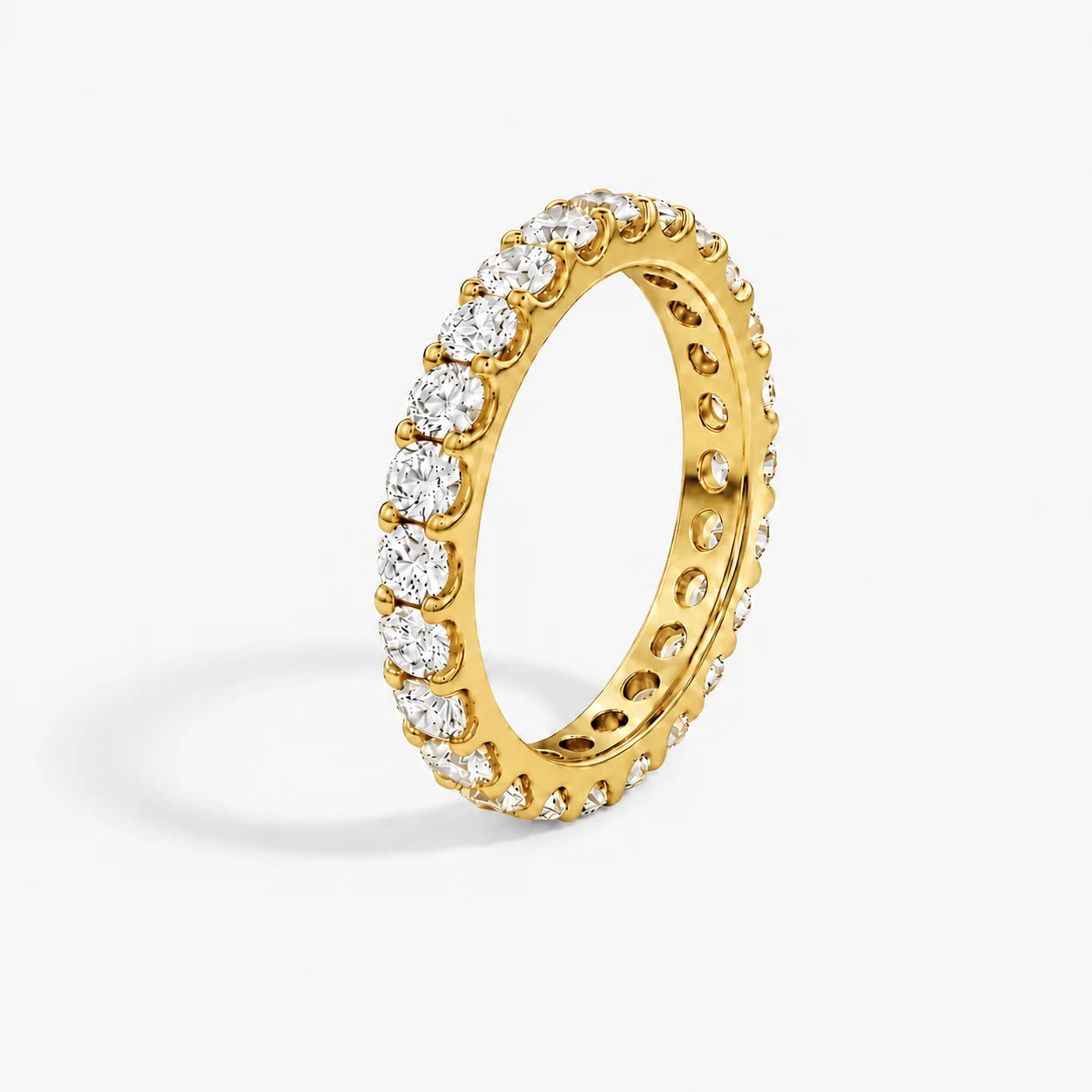 The Cor Lux Ordo Full Pavé Oval Eternity Ring