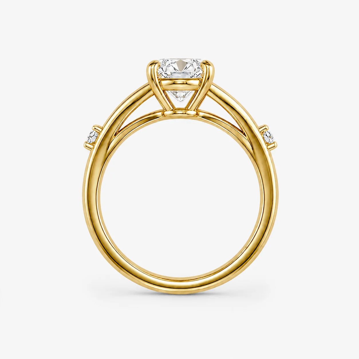 The Circulus Lumiere Pear Solitaire Ring