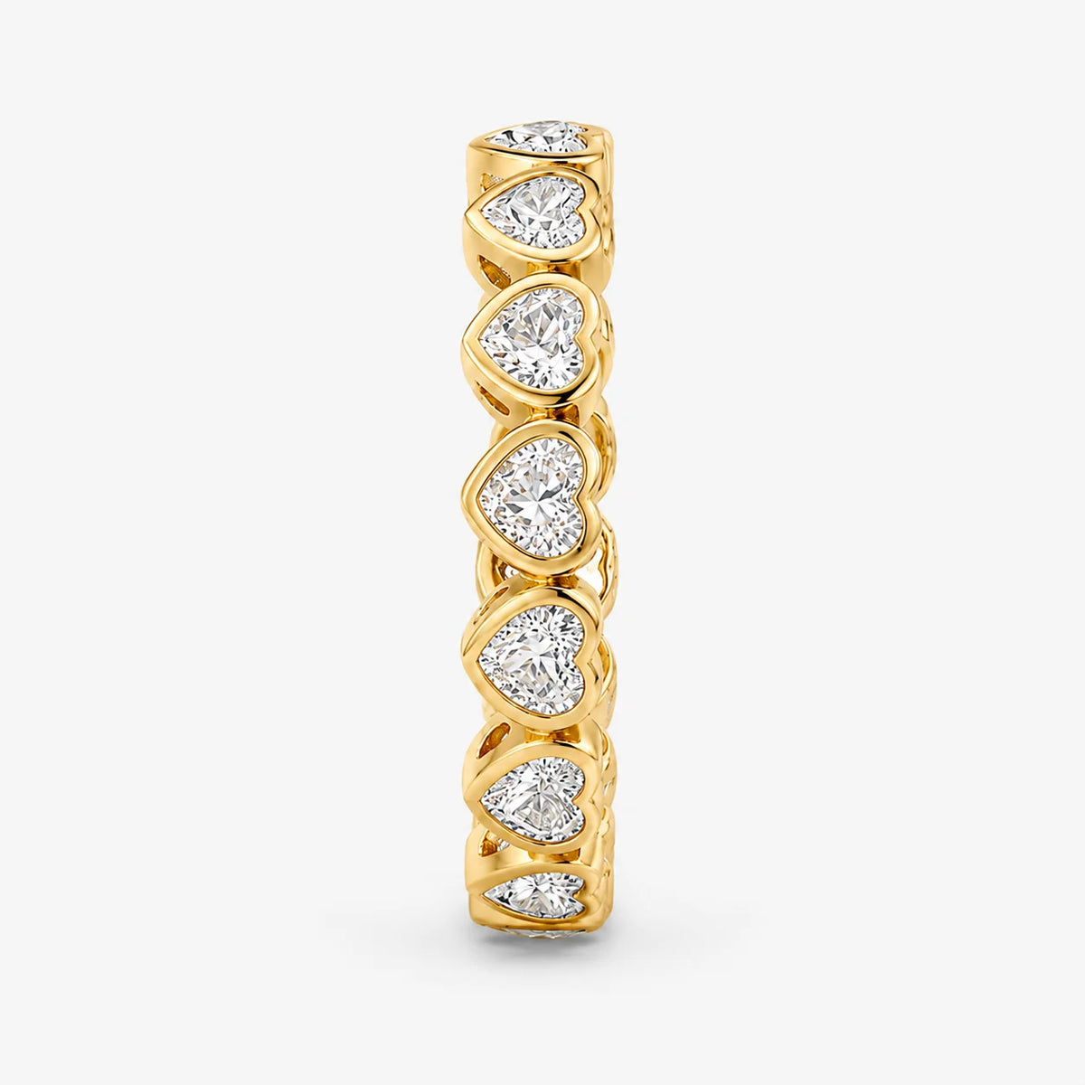 The Cor Lux Ordo Heart Cut Full Eternity Ring