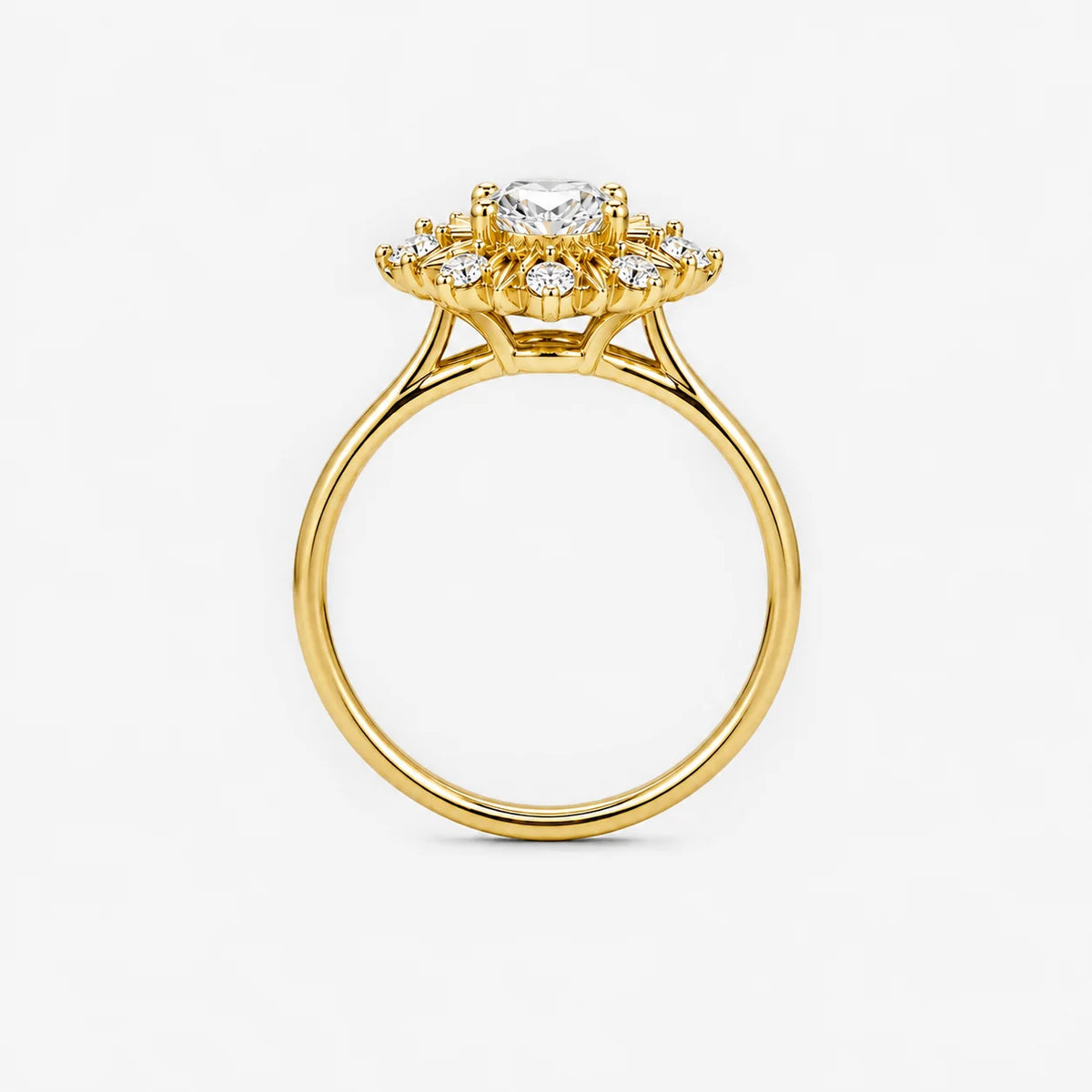 The Lux Ordo Astra Star Filigree Solitaire Ring
