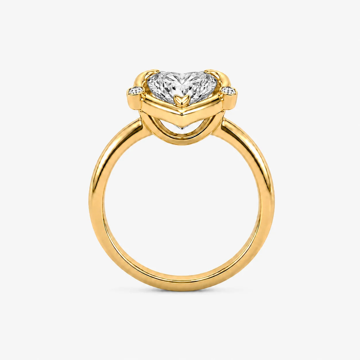 The Cor Lux Ordo Heart Bezel Dual-Purpose Ring