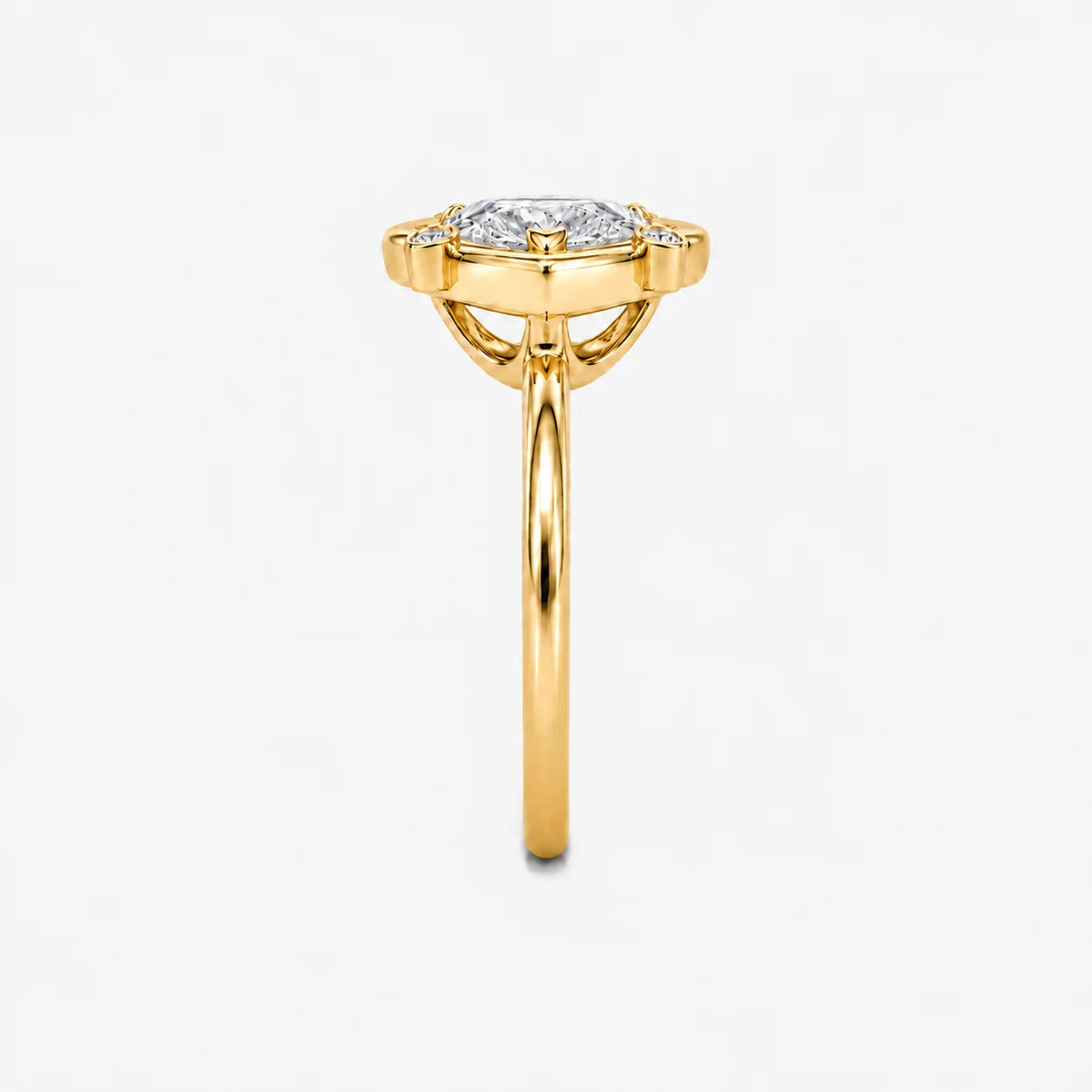 The Cor Lux Ordo Heart Bezel Dual-Purpose Ring