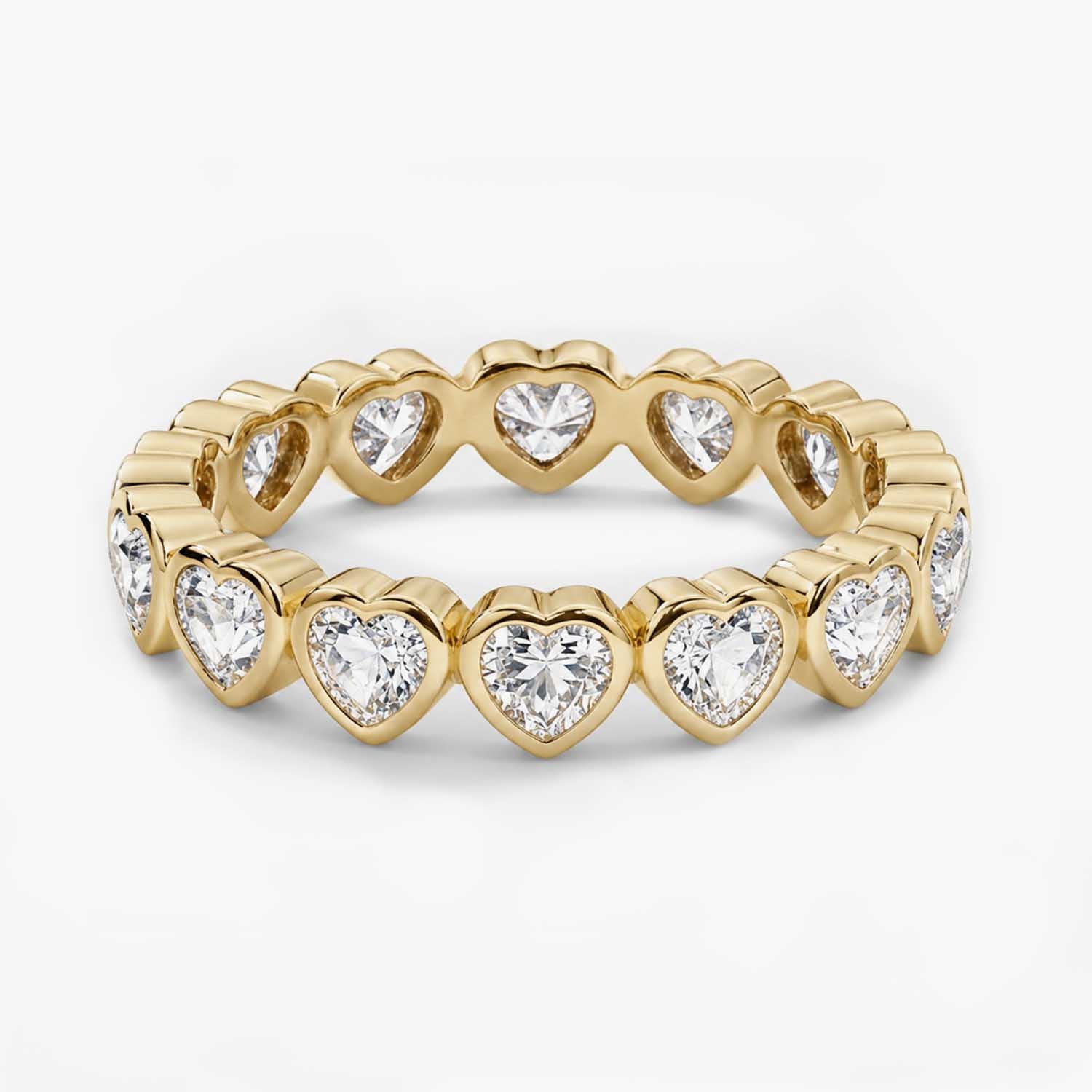 The Cor Lux Ordo Heart Cut Full Eternity Ring