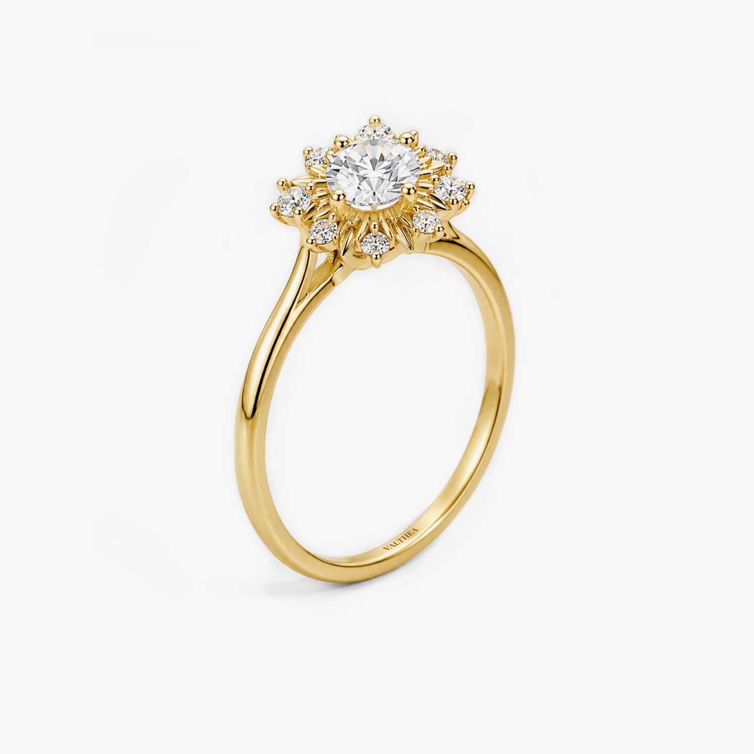 The Lux Ordo Astra Star Filigree Solitaire Ring