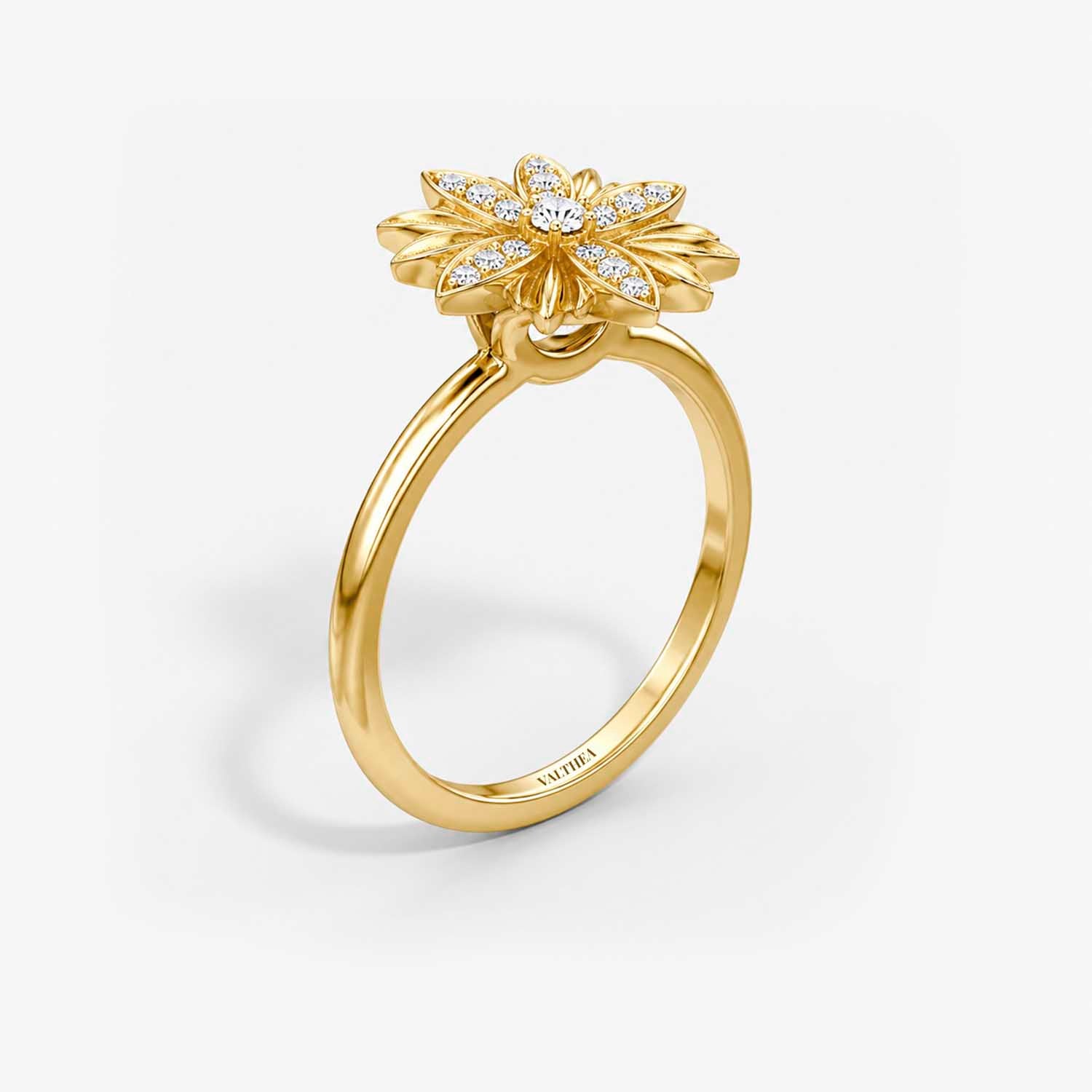 The Lux Ordo Astra Cross Filigree Ring