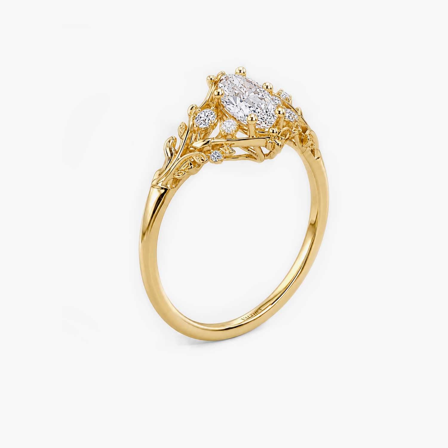 The Clementia Lumiere Marquise Filigree Ring