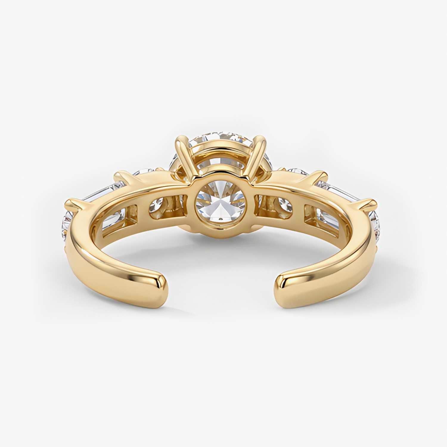 The Lux Ordo Lumiere Open Solitaire Ring