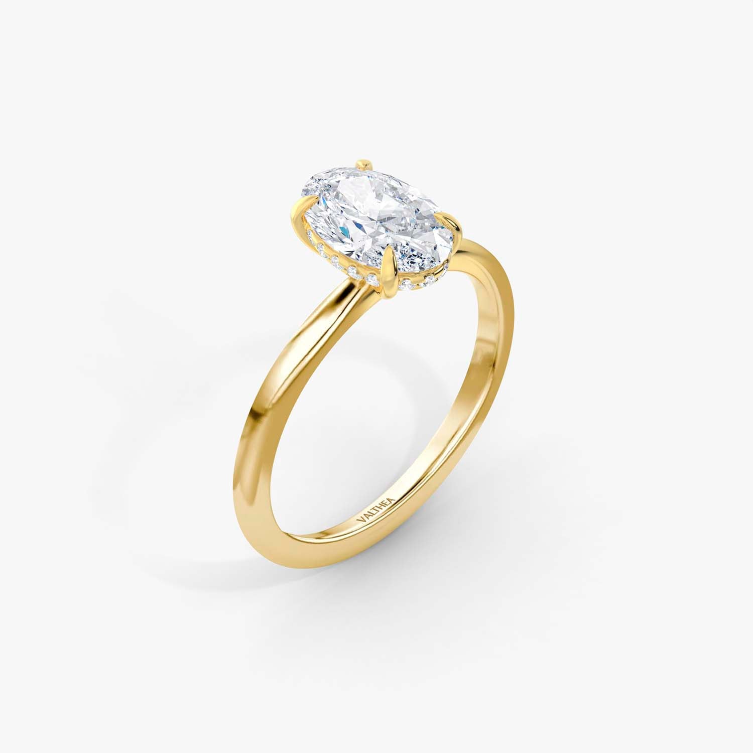 The Elegance Oval Solitaire