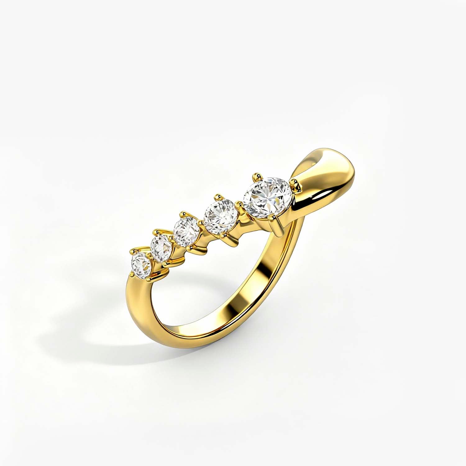 The Apex Band Ring