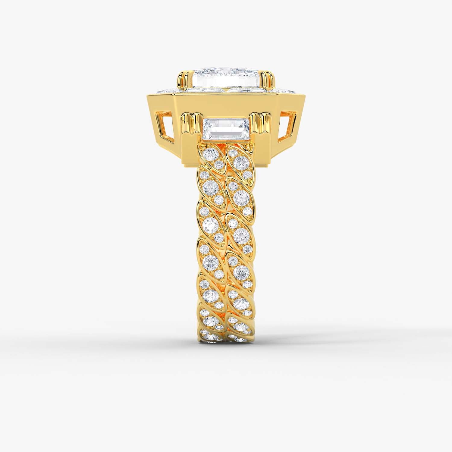 The Heritage Shield Bezel Ring