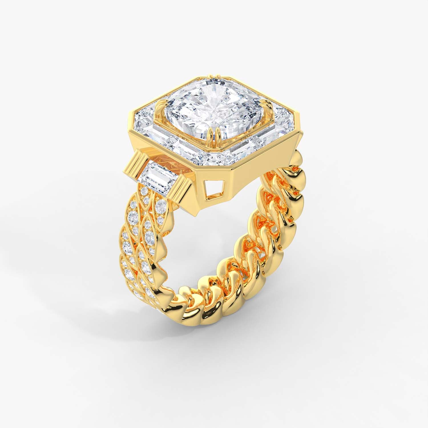 The Heritage Shield Bezel Ring