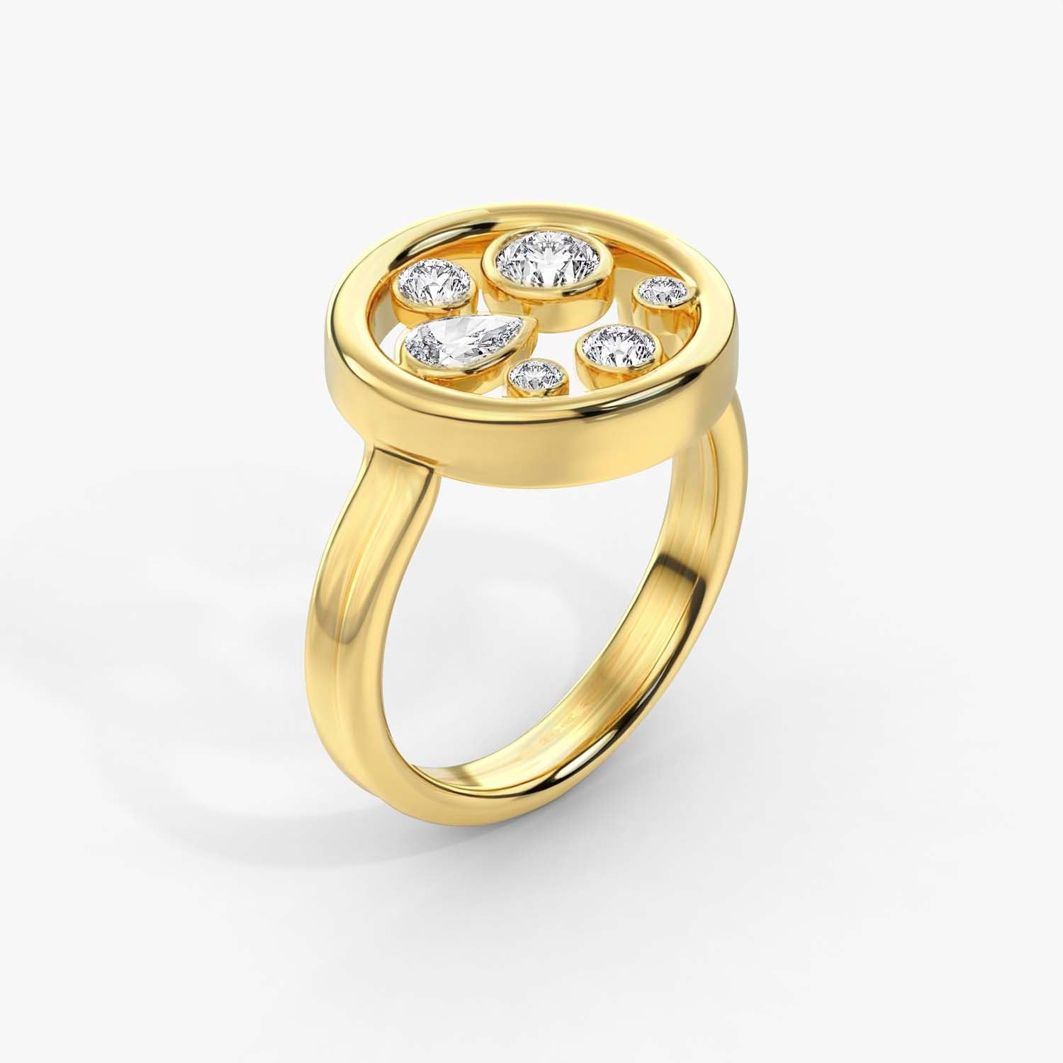 The Capsule Mosaic Ring