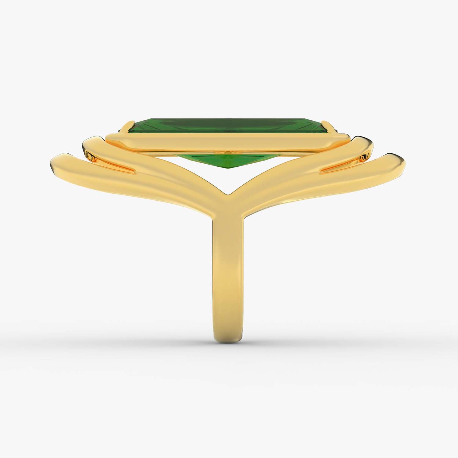 The Deco Sentinel Ring