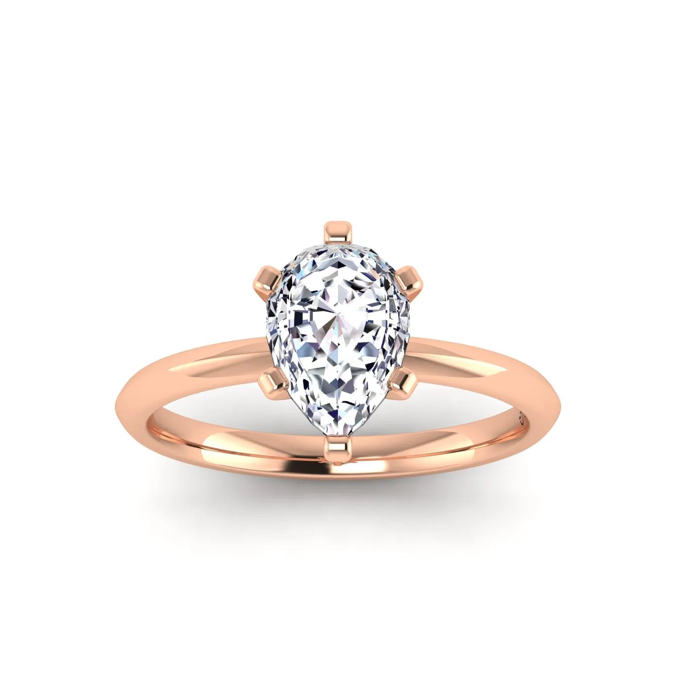 Pear-Rose Gold|Pear|14K Rose Gold|18K Rose Gold