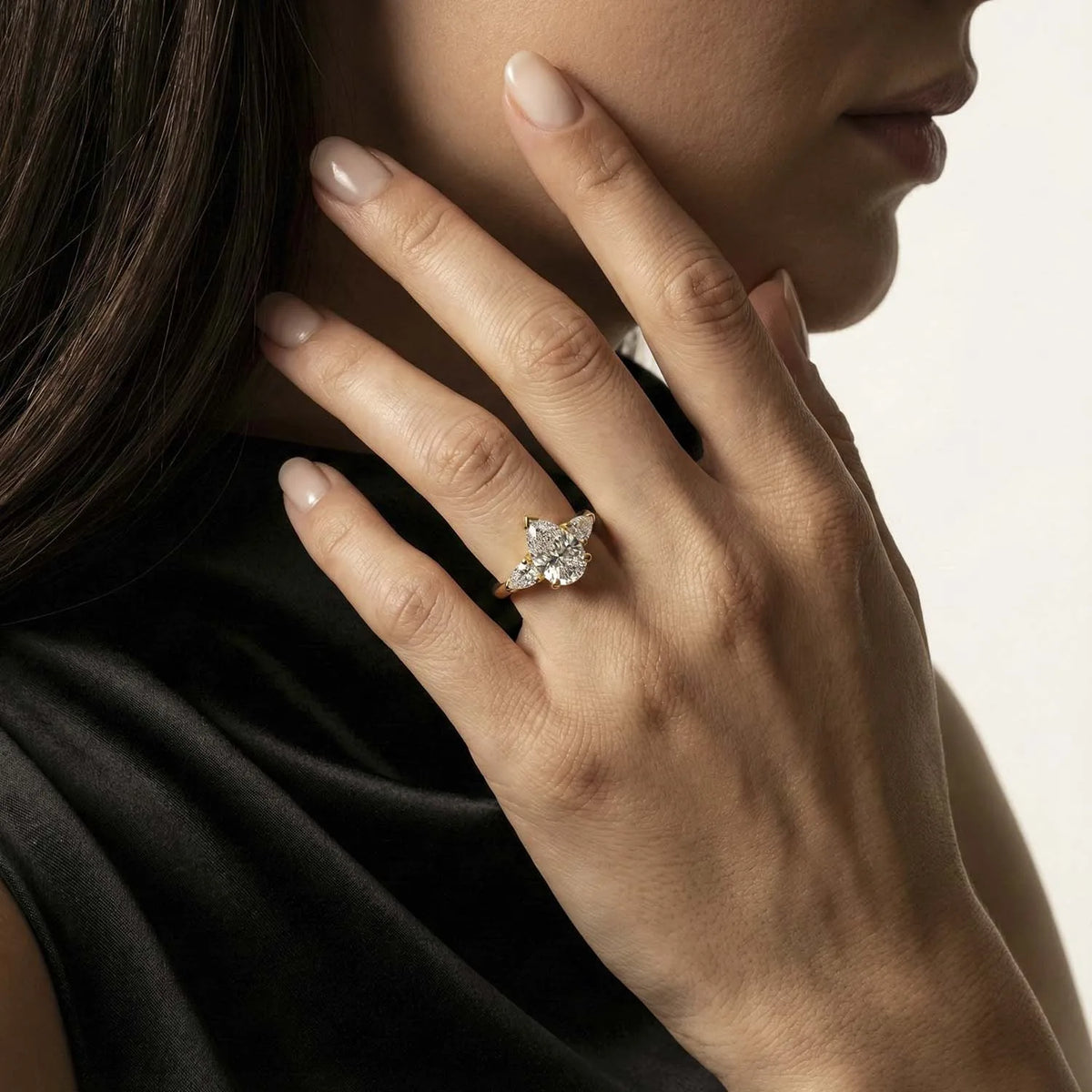 The Cascade Trio Ring