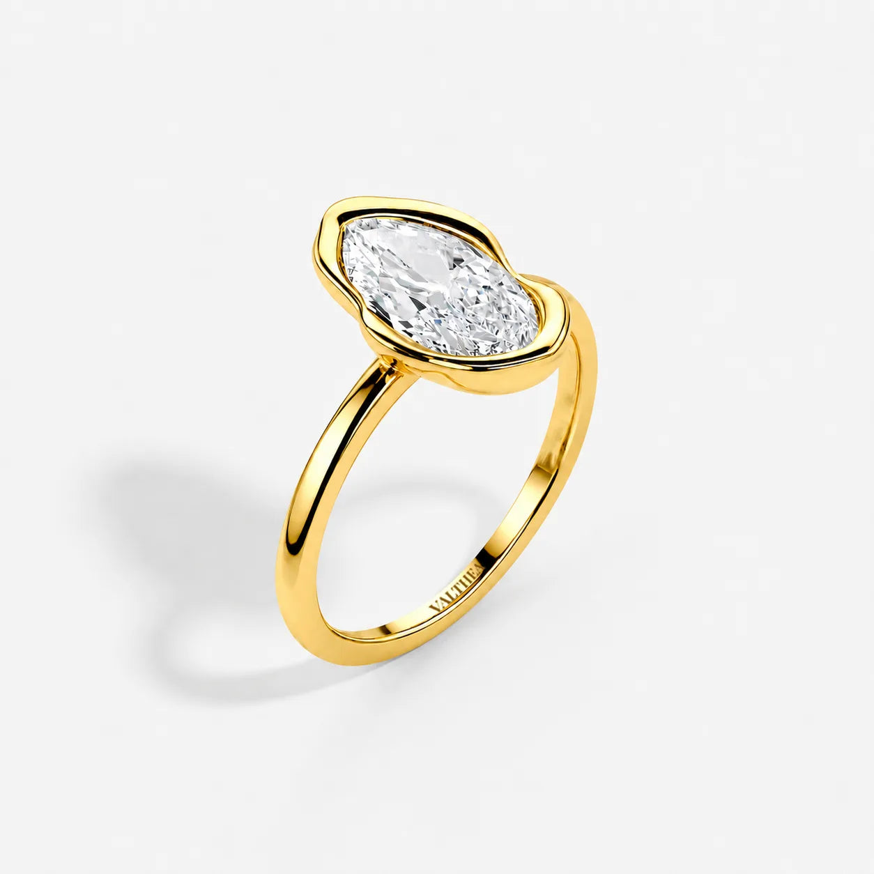 The Fluid Marquise Ring