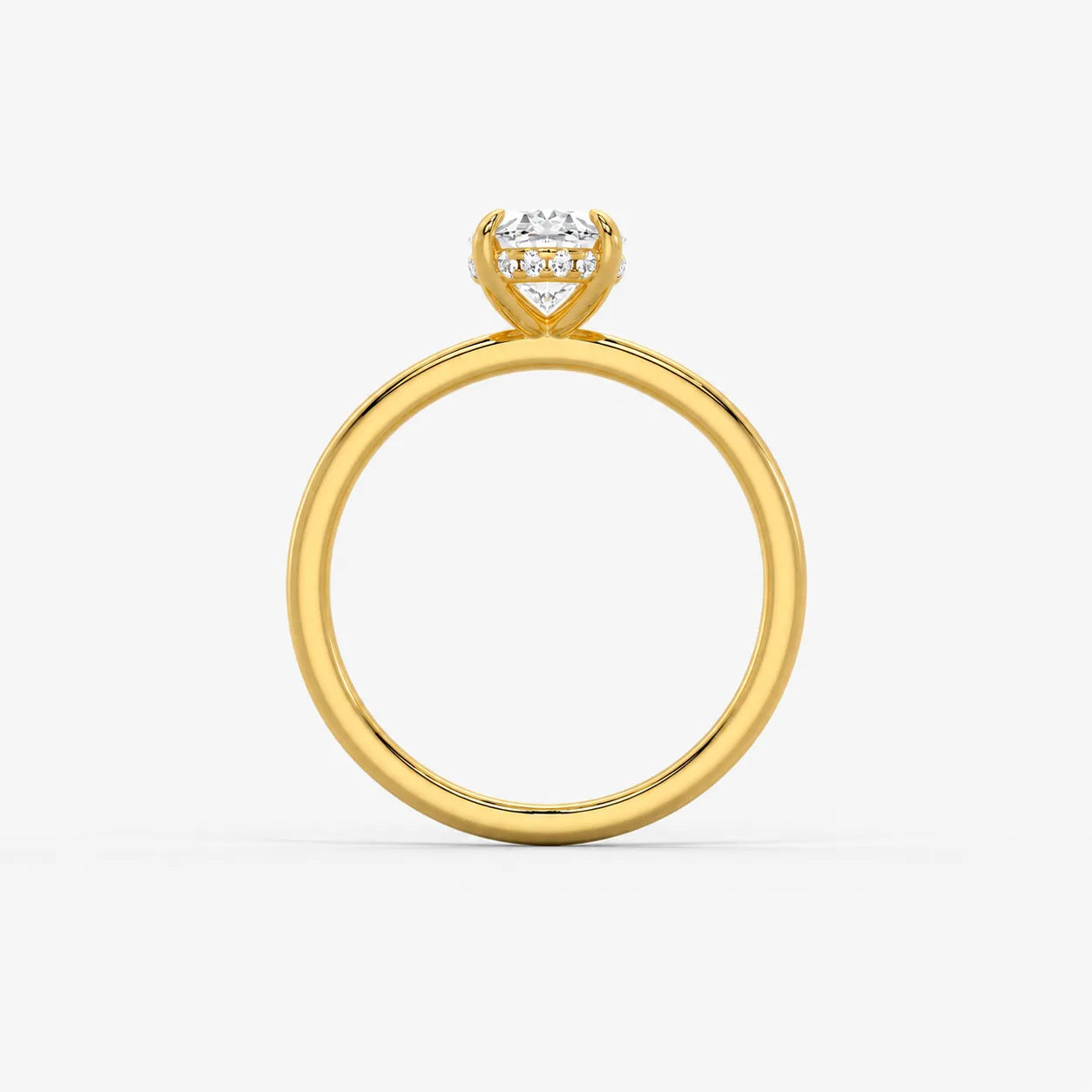 The Elegance Oval Solitaire