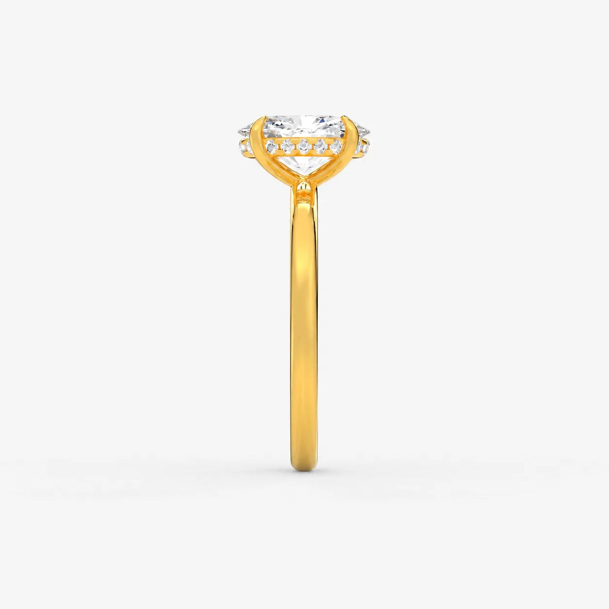 The Elegance Oval Solitaire