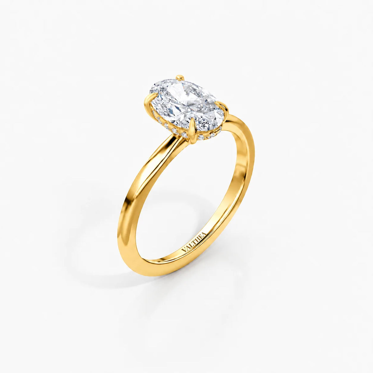 The Elegance Oval Solitaire
