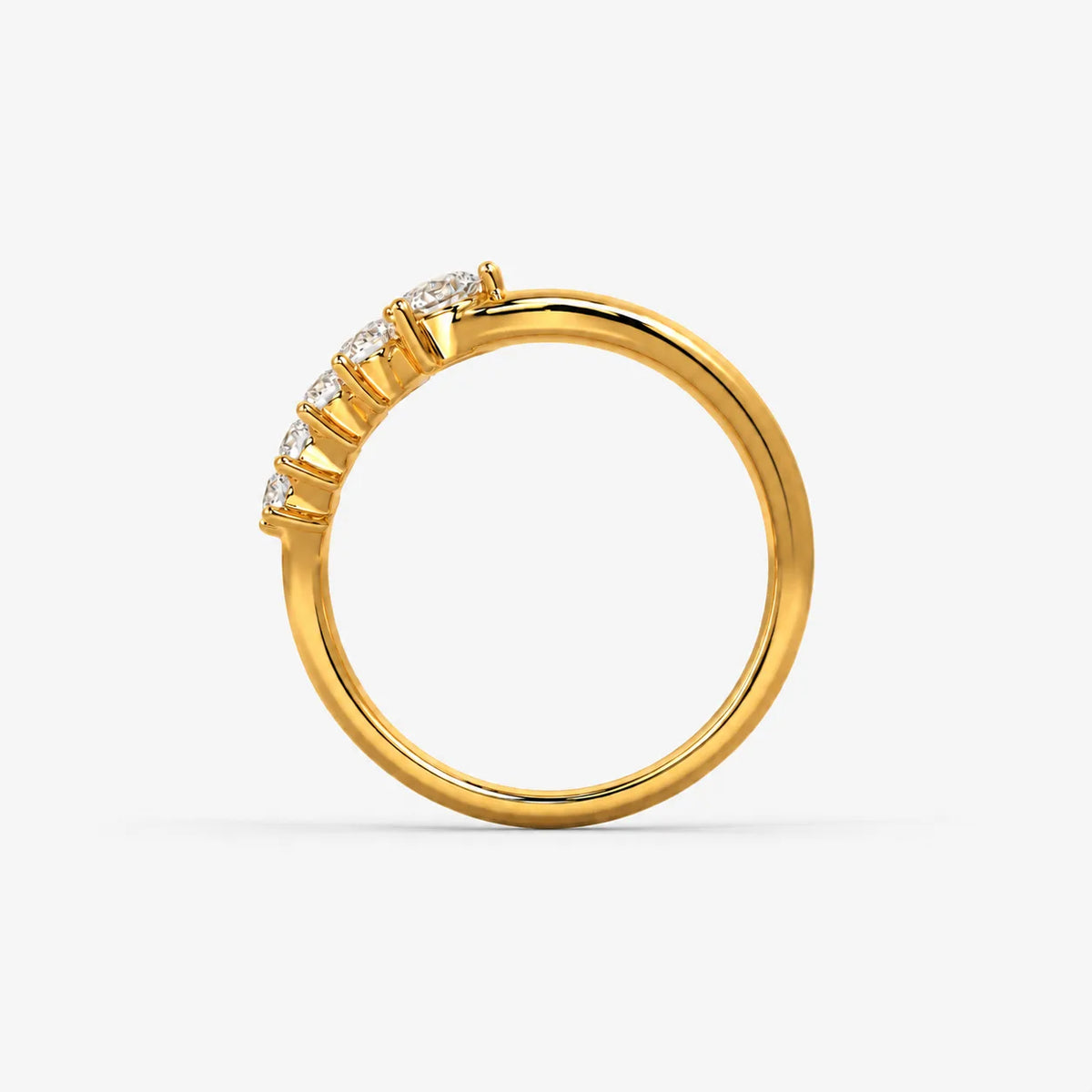 The Apex Band Ring