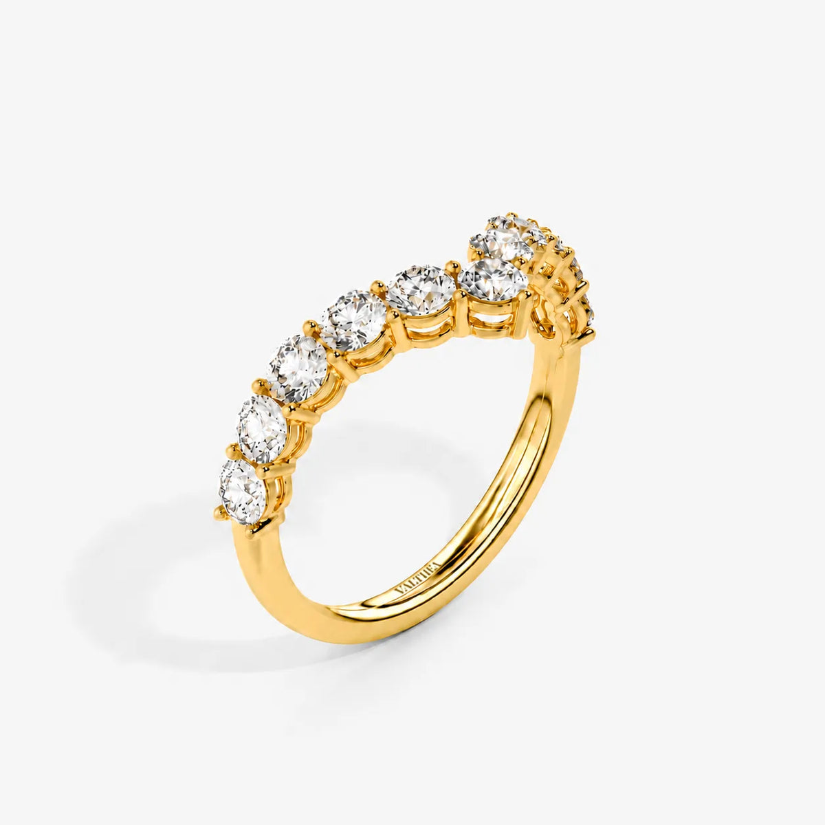 The Crescent Whisper Ring