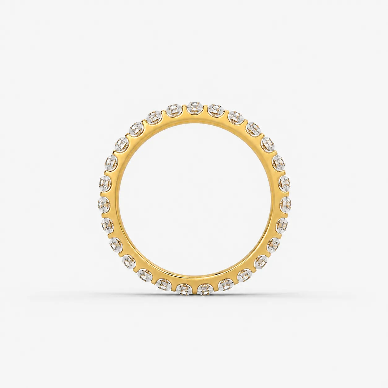 The Bezel Box Eternity Band