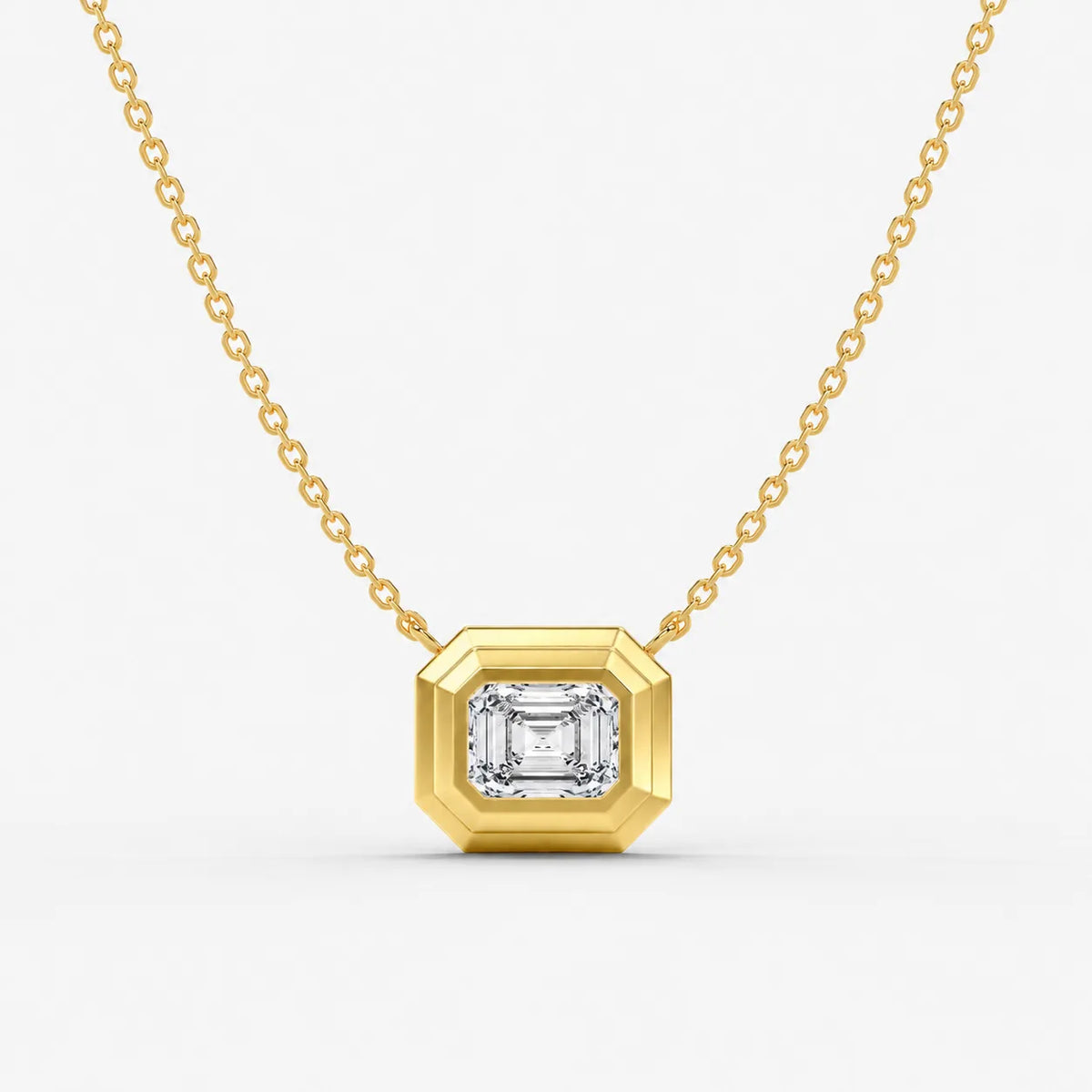 The Architectural Bezel Pendant
