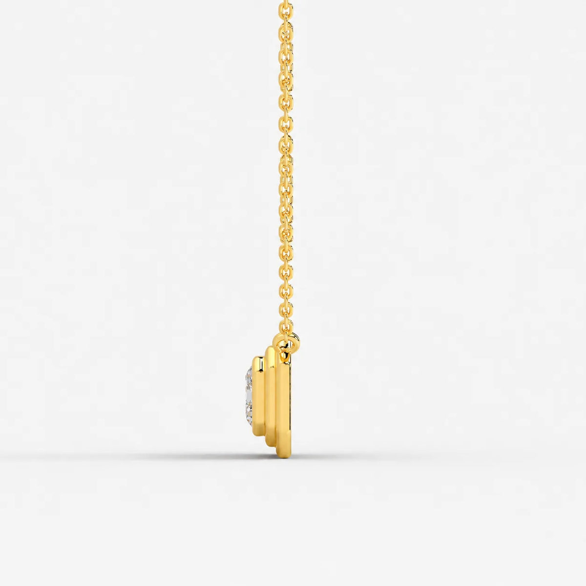 The Architectural Bezel Pendant