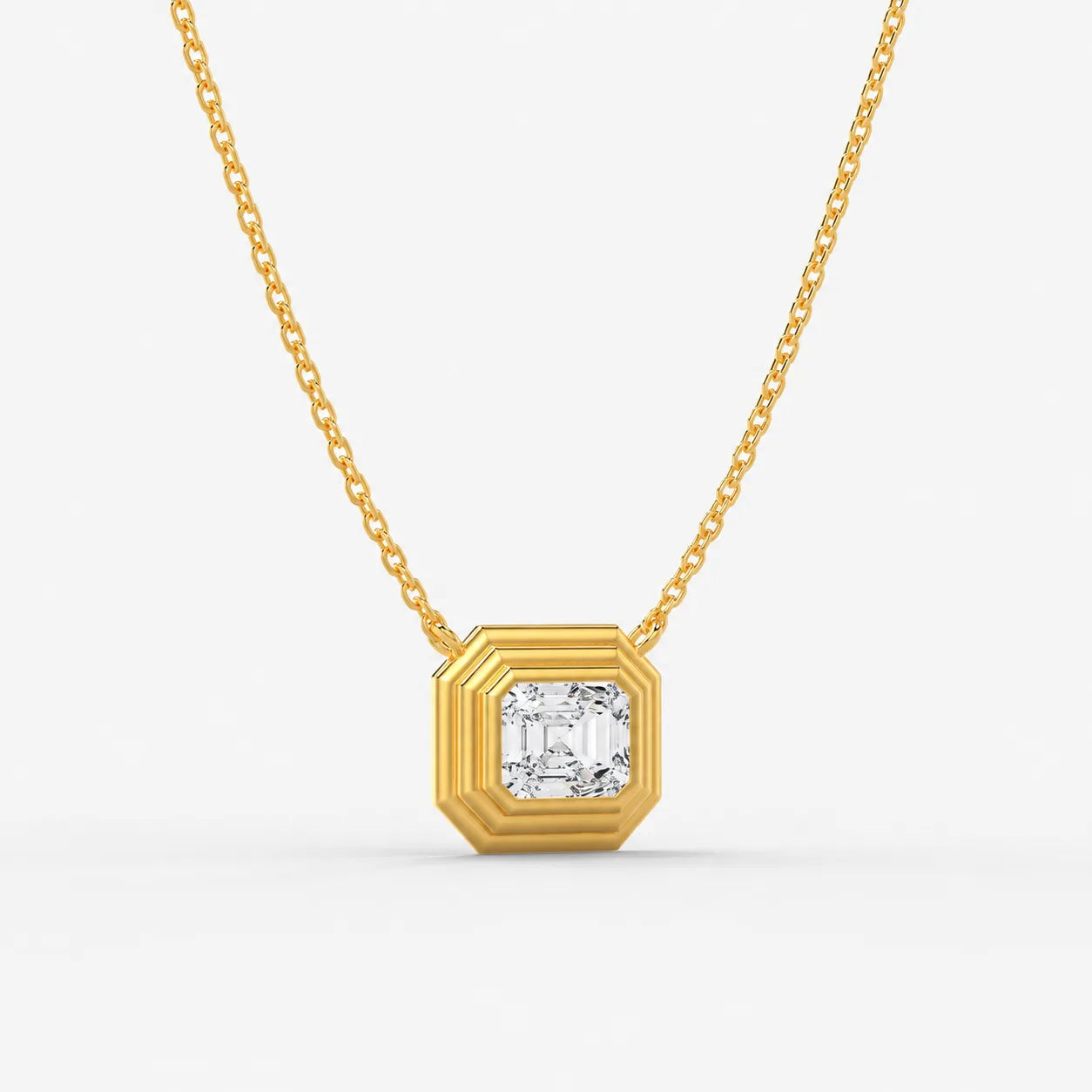 The Architectural Bezel Pendant