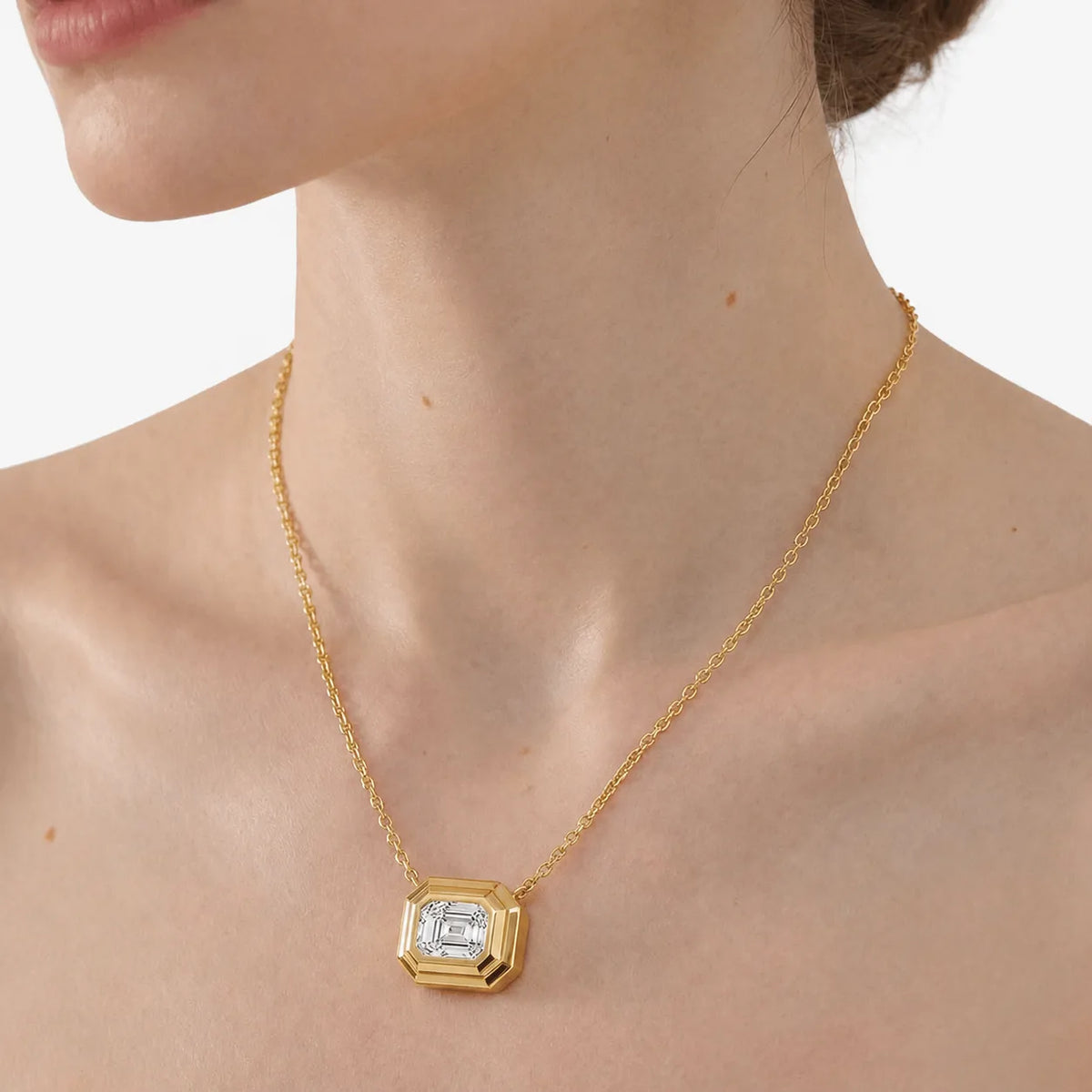 The Architectural Bezel Pendant