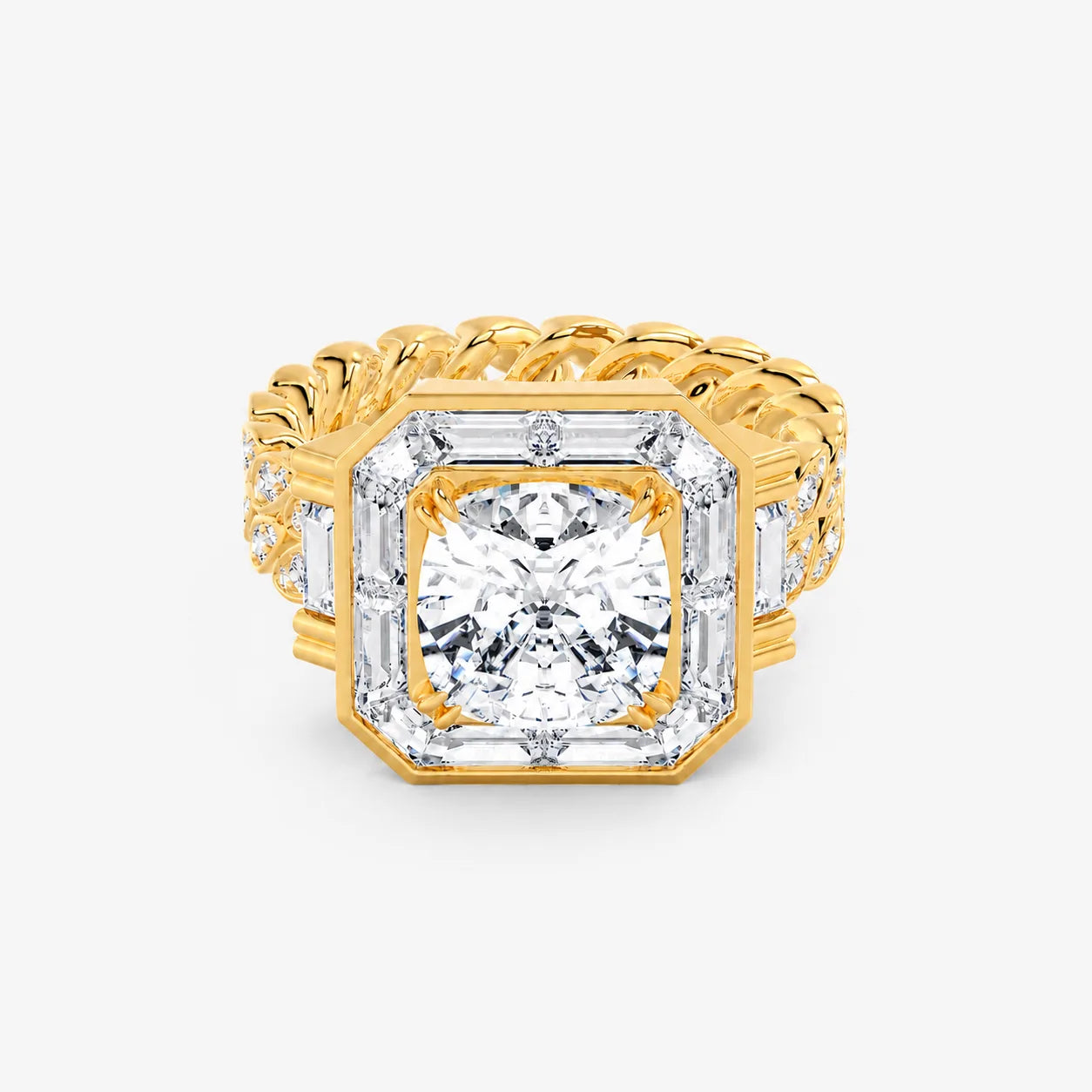 The Heritage Shield Bezel Ring