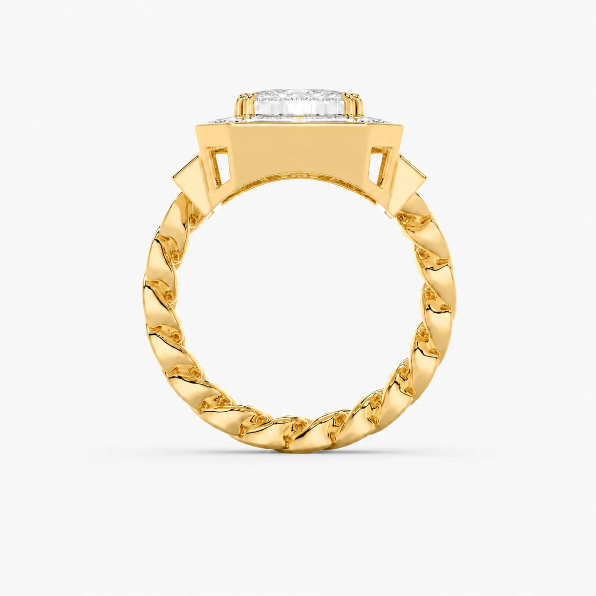 The Heritage Shield Bezel Ring